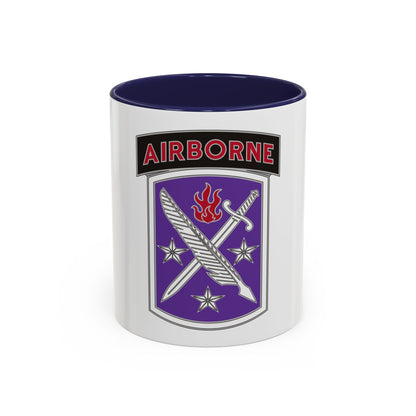 95 Civil Affairs Brigade (U.S. Army) Accent Coffee Mug