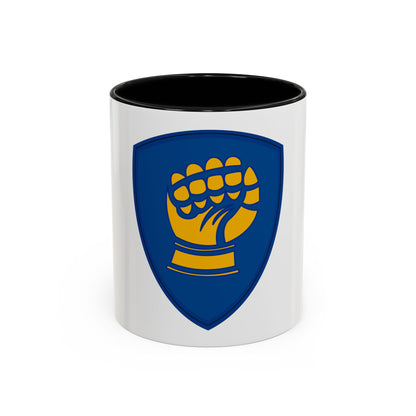 46th Infantry Division CSIB (U.S. Army) Accent Coffee Mug