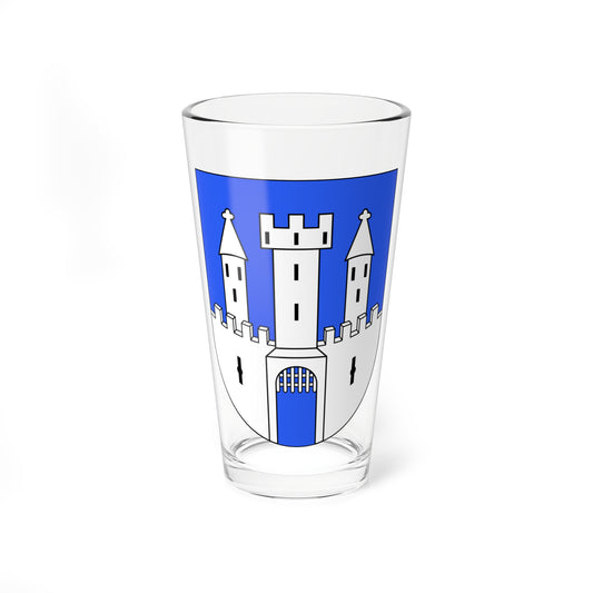 Walenstadt-coat of arms (Switzerland) (Coat of Arms) Pint Glass 16oz