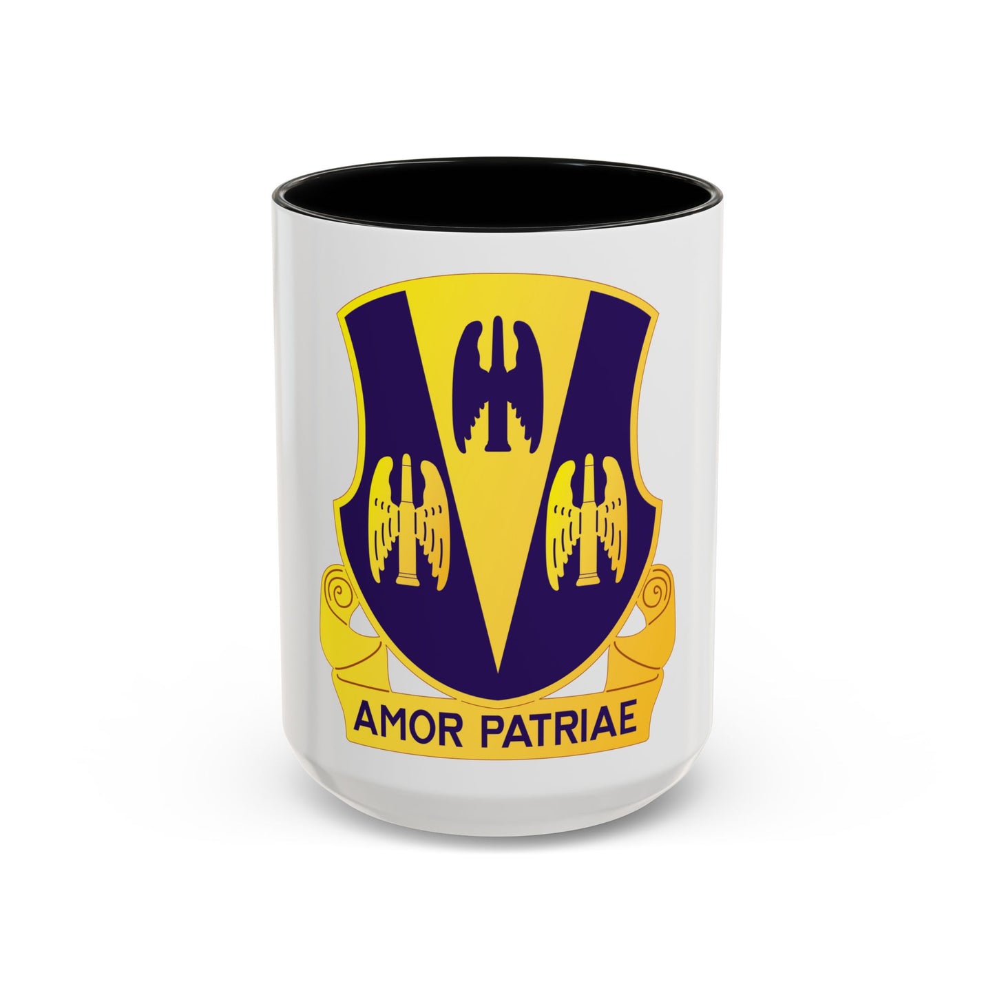 63 Antiaircraft Artillery Battalion (U.S. Army) Accent Coffee Mug