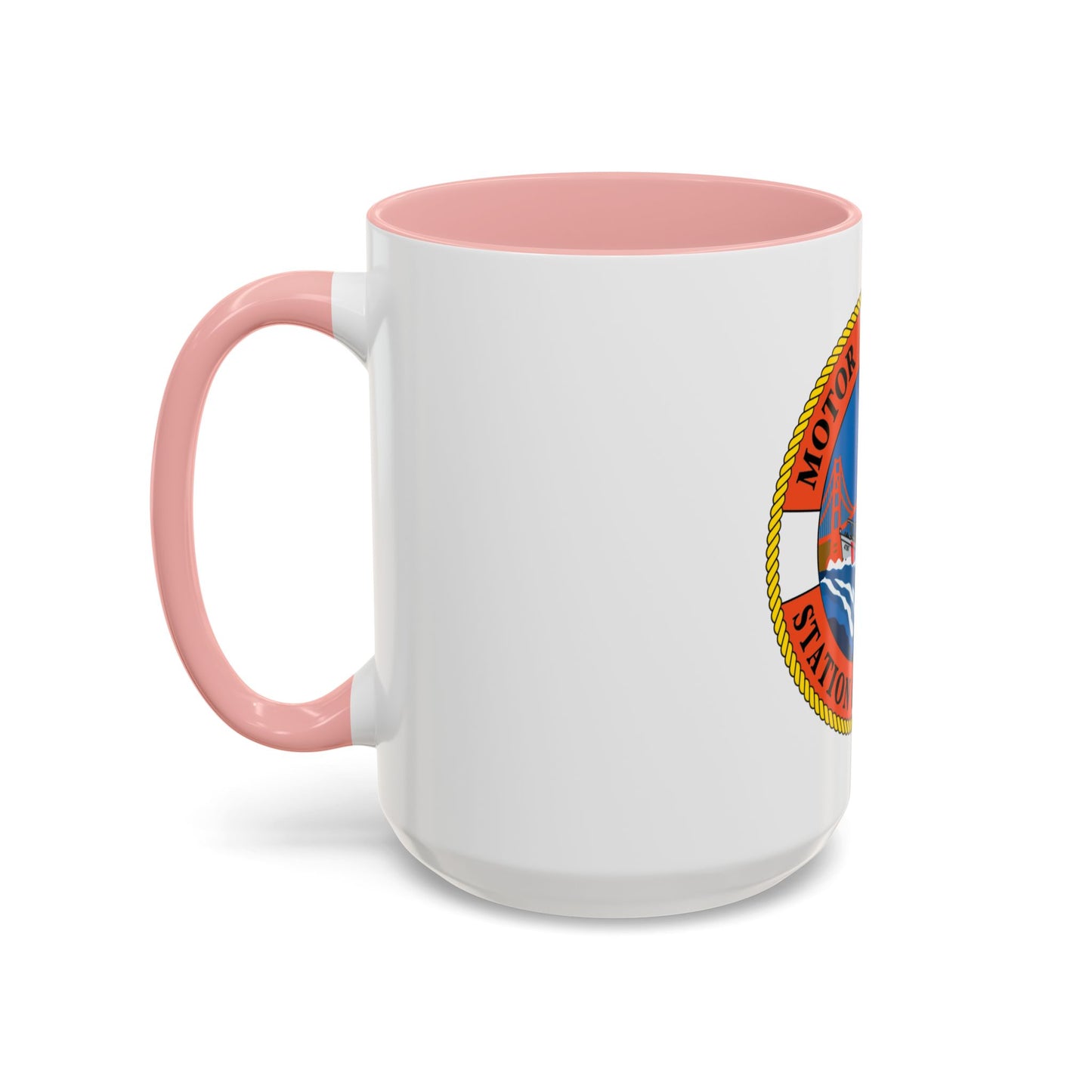 USCG Motor Lifeboat Station Golden Gate (U.S. Coast Guard) Accent Coffee Mug