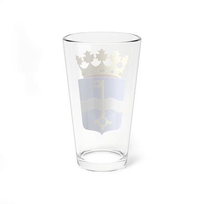 De Marne wapen (Netherlands) (Coat of Arms) Pint Glass 16oz