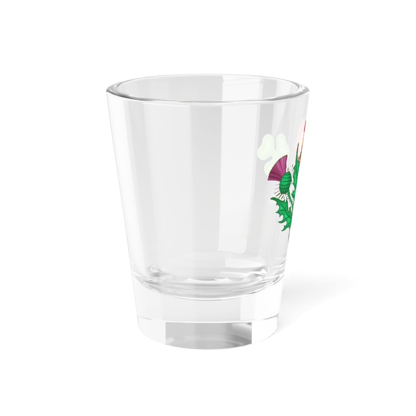 Floral Badges of the United Kingdom (United Kingdom) (Coat of Arms) Shot Glass 1.5oz