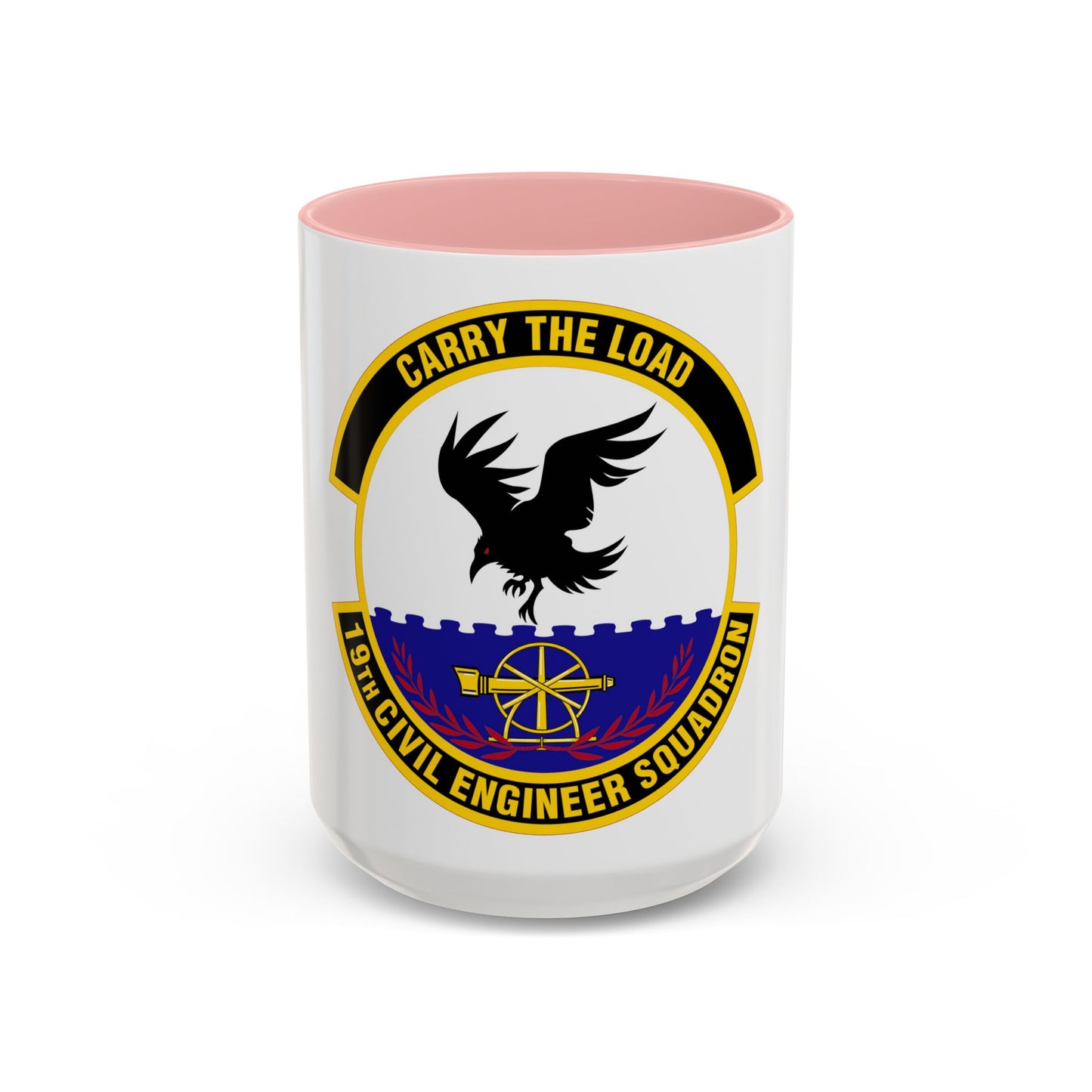 19 Civil Engineer Squadron AMC (U.S. Air Force) Accent Coffee Mug