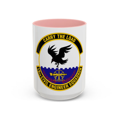 19 Civil Engineer Squadron AMC (U.S. Air Force) Accent Coffee Mug