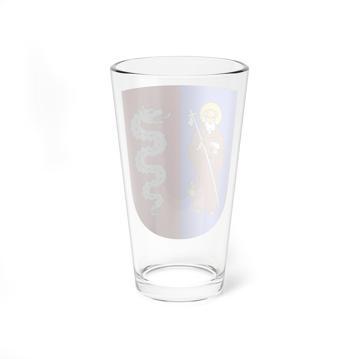 SantAntonio-coat of arms (Switzerland) (Coat of Arms) Pint Glass 16oz
