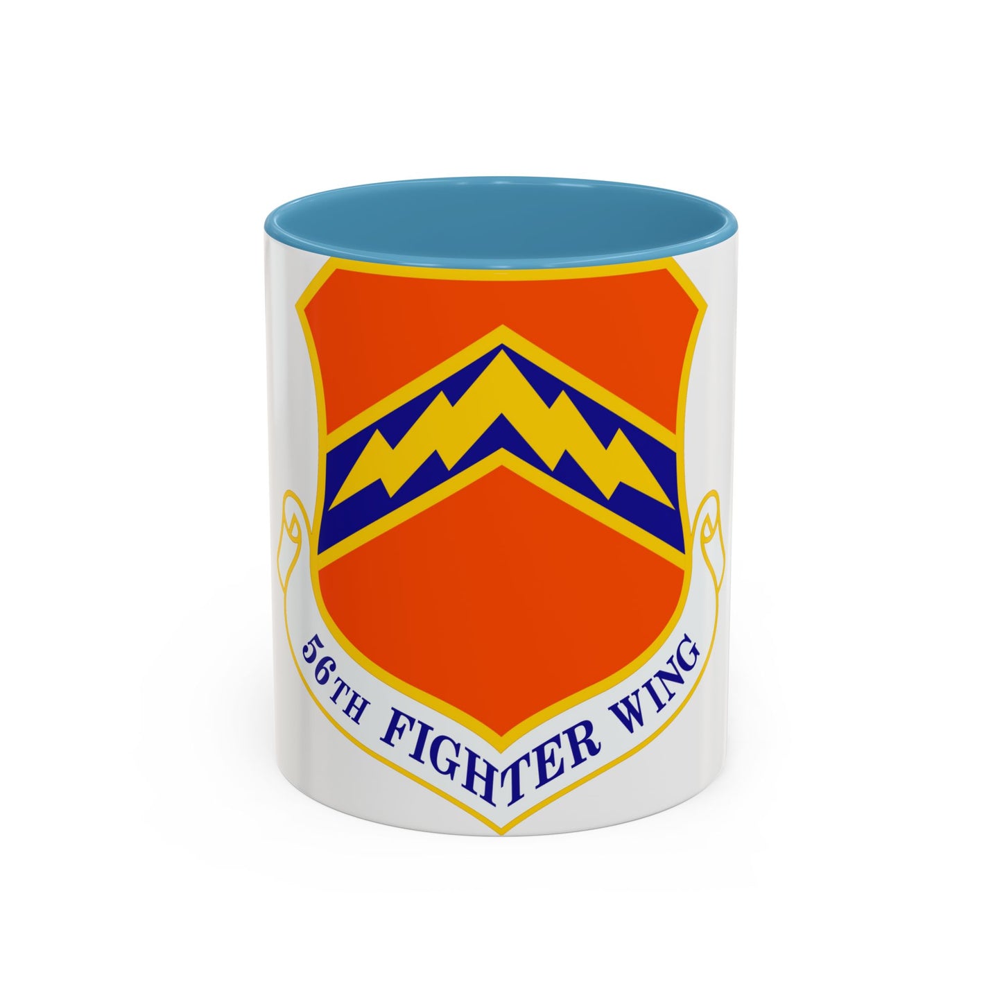 56th Fighter Wing (U.S. Air Force) Accent Coffee Mug