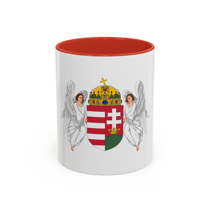Coat of arms of Hungary (1915-1918, 1919-1946) - Accent Coffee Mug