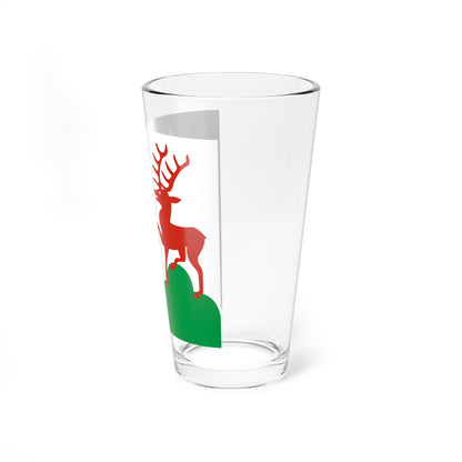 CHE Oberegg Flag (Switzerland) Pint Glass 16oz