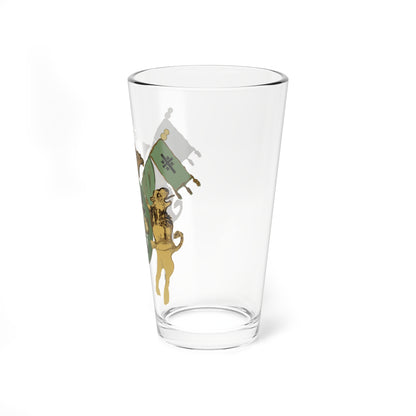 Moldavian coat of arms in Olari Church Bucharest (Moldova) (Coat of Arms) Pint Glass 16oz