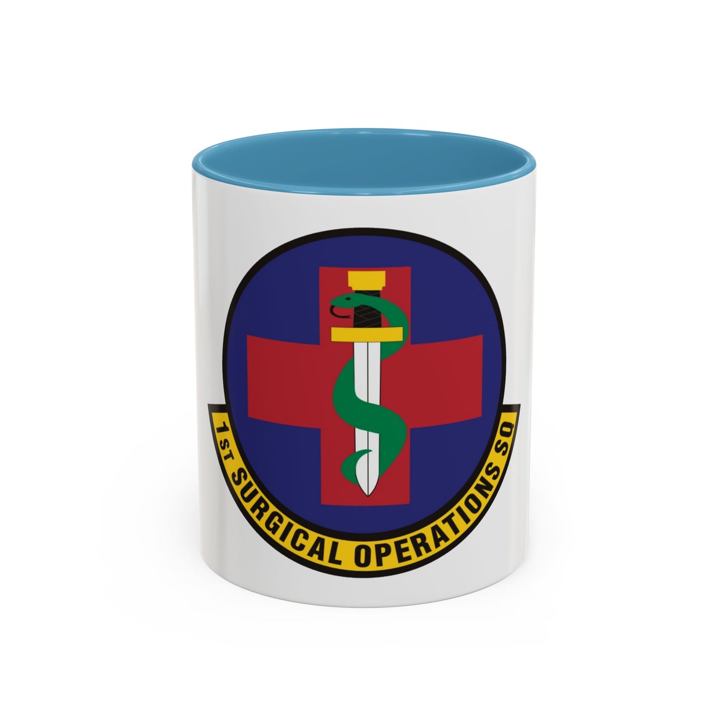 1st Surgical Operations Squadron (U.S. Air Force) Accent Coffee Mug