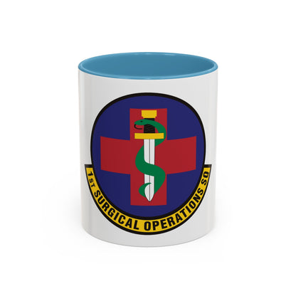 1st Surgical Operations Squadron (U.S. Air Force) Accent Coffee Mug