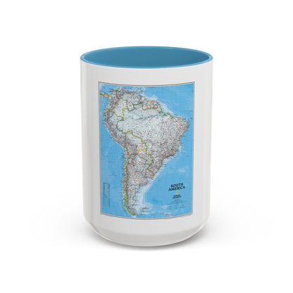 South America (2007) (Map) Accent Coffee Mug