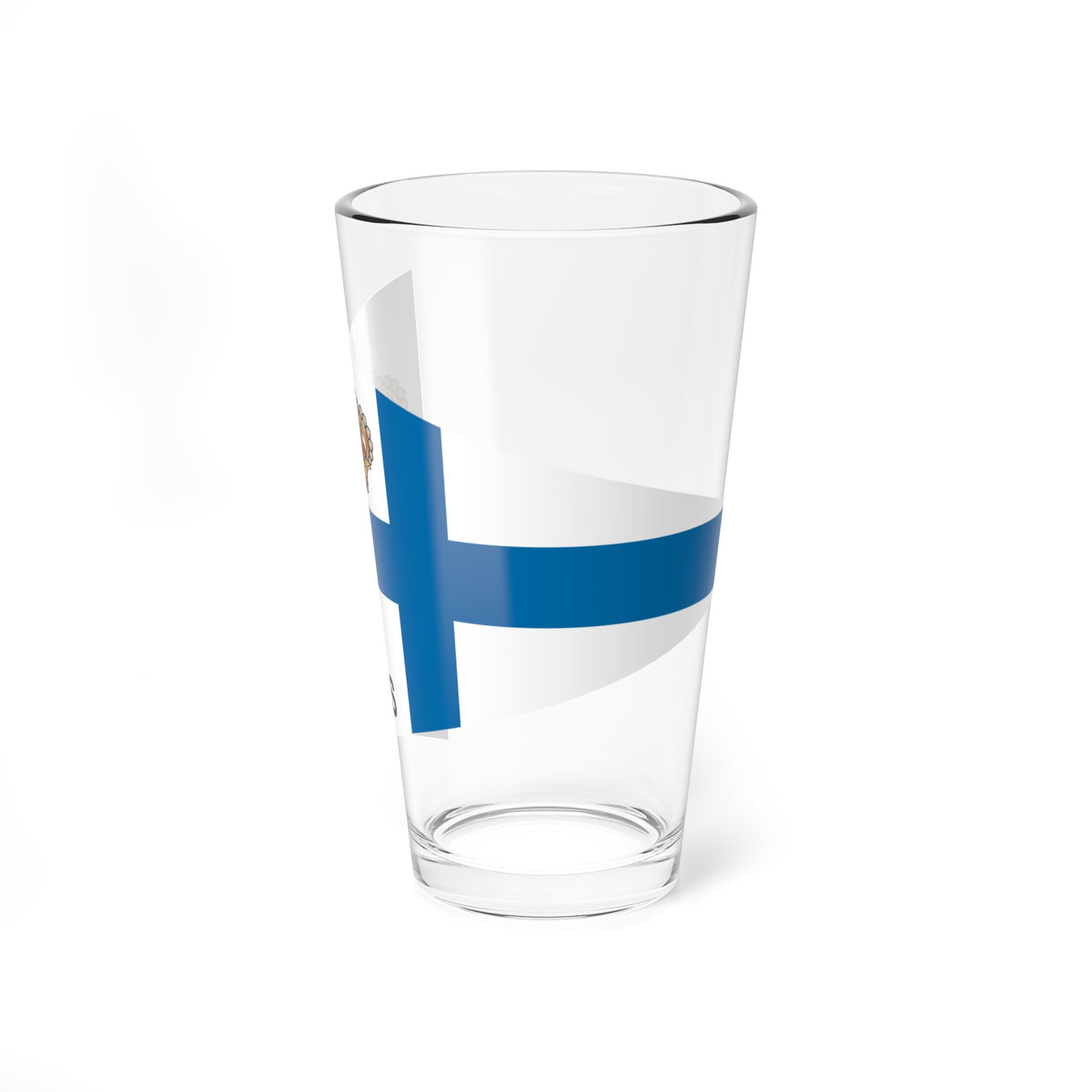 Burgee of Goteborgs Kungliga Segelsallskap (Sweden) Pint Glass 16oz