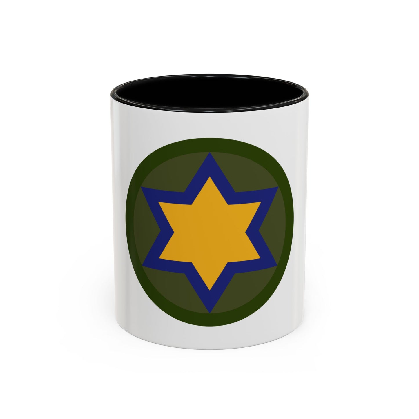 US 66th Cavalry Division (U.S. Army) Accent Coffee Mug