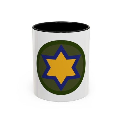 US 66th Cavalry Division (U.S. Army) Accent Coffee Mug