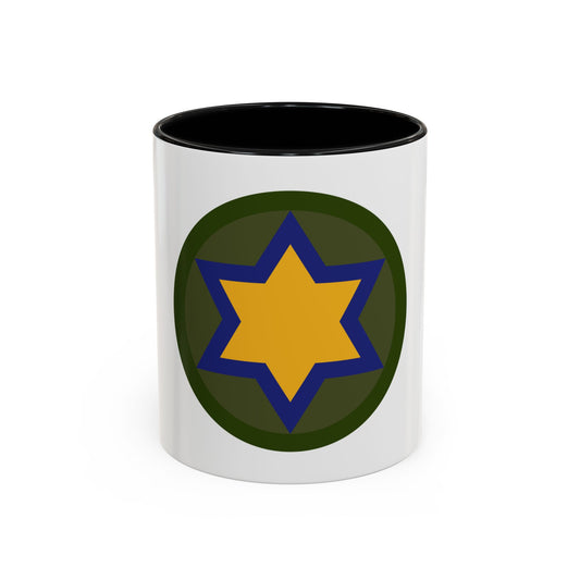 US 66th Cavalry Division (U.S. Army) Accent Coffee Mug