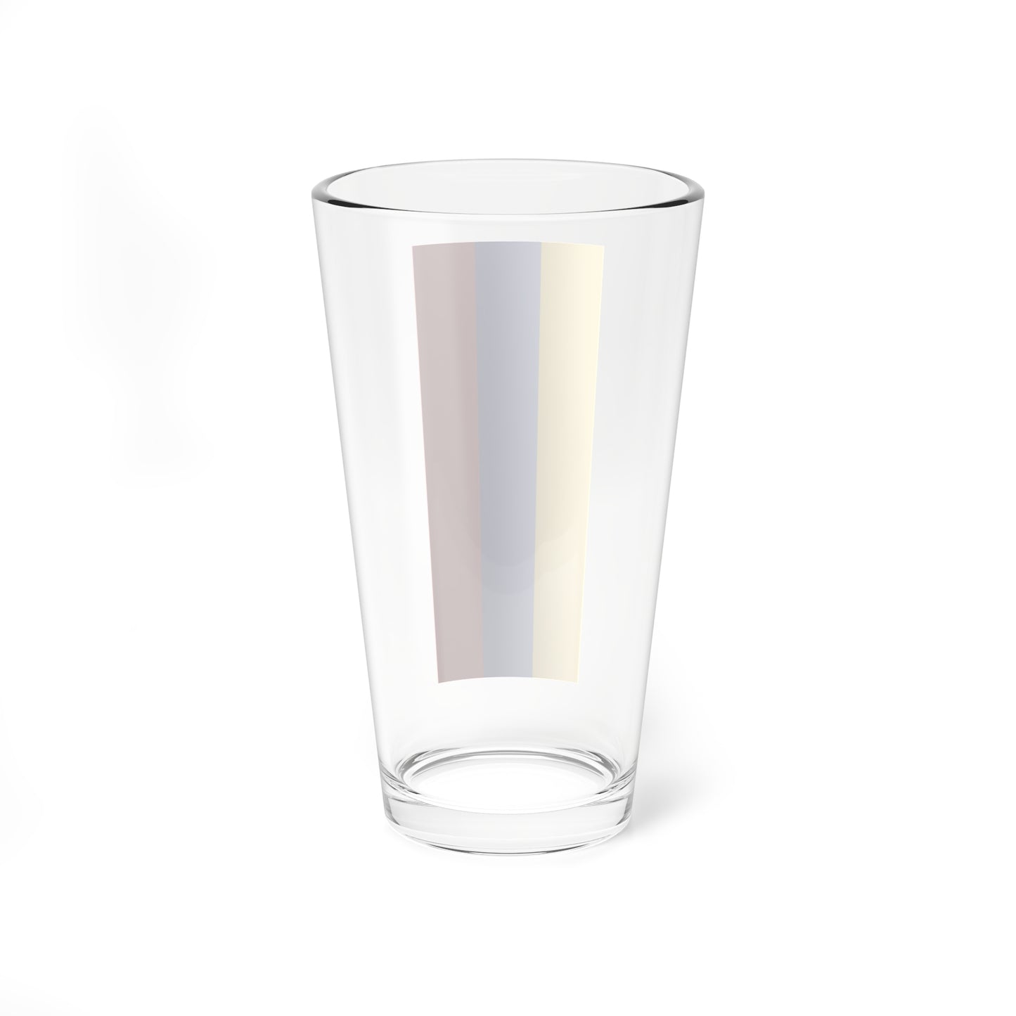 Flag yellow blue red 2x5 (Germany) Pint Glass 16oz