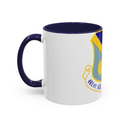 461st Air Control Wing (U.S. Air Force) Accent Coffee Mug