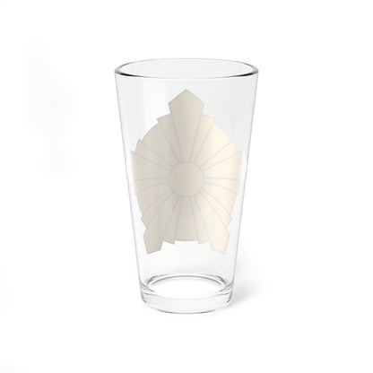 Prison officers badge from the Meiji period (Japan) (Coat of Arms) Pint Glass 16oz