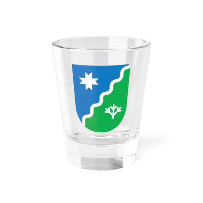 Lääne-Harju valla vapp (Estonia) (Coat of Arms) Shot Glass 1.5oz