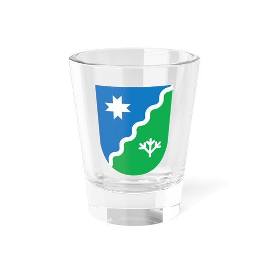 Lääne-Harju valla vapp (Estonia) (Coat of Arms) Shot Glass 1.5oz