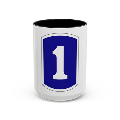 1 Infantry Brigade (U.S. Army) Accent Coffee Mug
