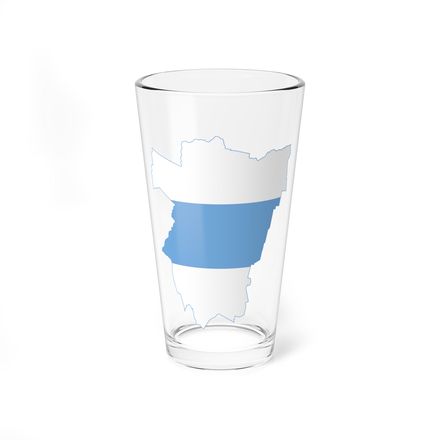 Flag-map of Tucuman Province (Argentina) Pint Glass 16oz