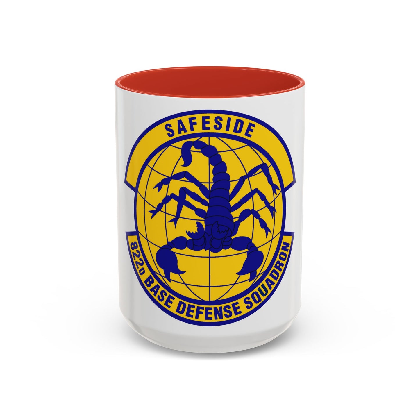 822 Base Defense Squadron ACC (U.S. Air Force) Accent Coffee Mug