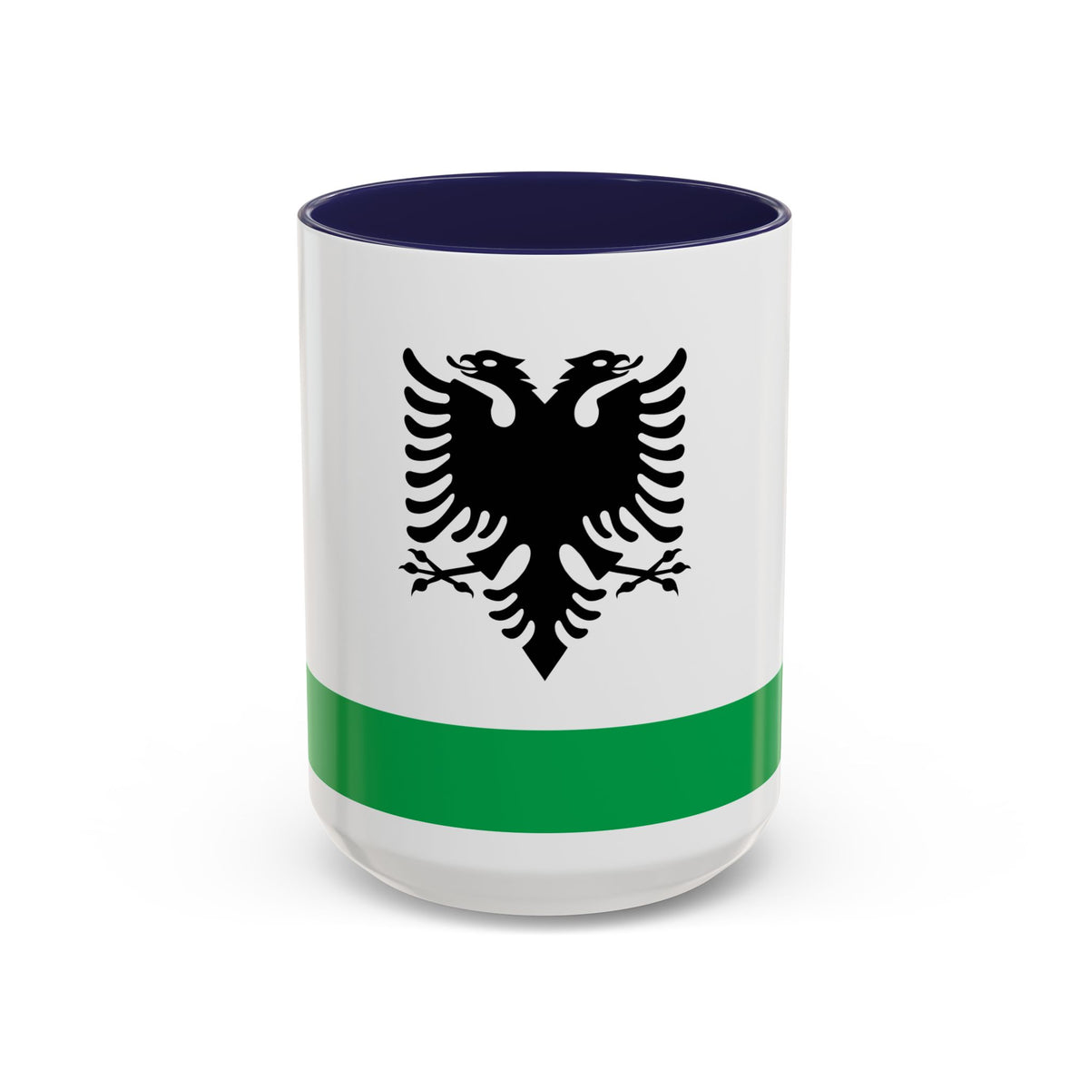 Albanian Coast Guard Ensign - Accent Coffee Mug