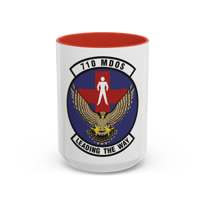 710th Medical Operations Squadron (U.S. Air Force) Accent Coffee Mug