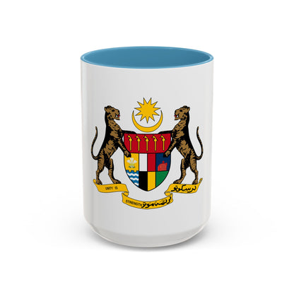 Coat of arms of the Federation of Malaya - Accent Coffee Mug