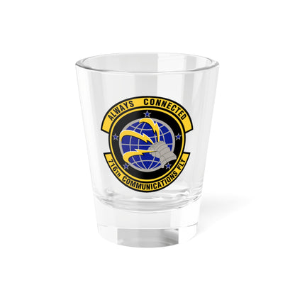 716th Communications Flight (U.S. Air Force) Shot Glass 1.5oz