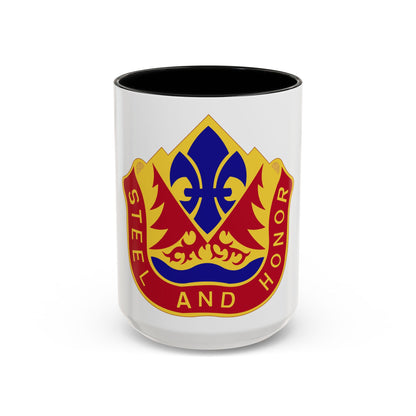 143rd Field Artillery Group (U.S. Army) Accent Coffee Mug