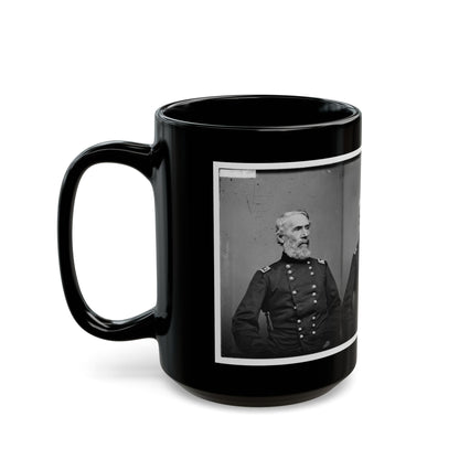 Portrait Of Maj. Gen. Edwin V. Sumner, Officer Of The Federal Army (U.S. Civil War) Black Coffee Mug
