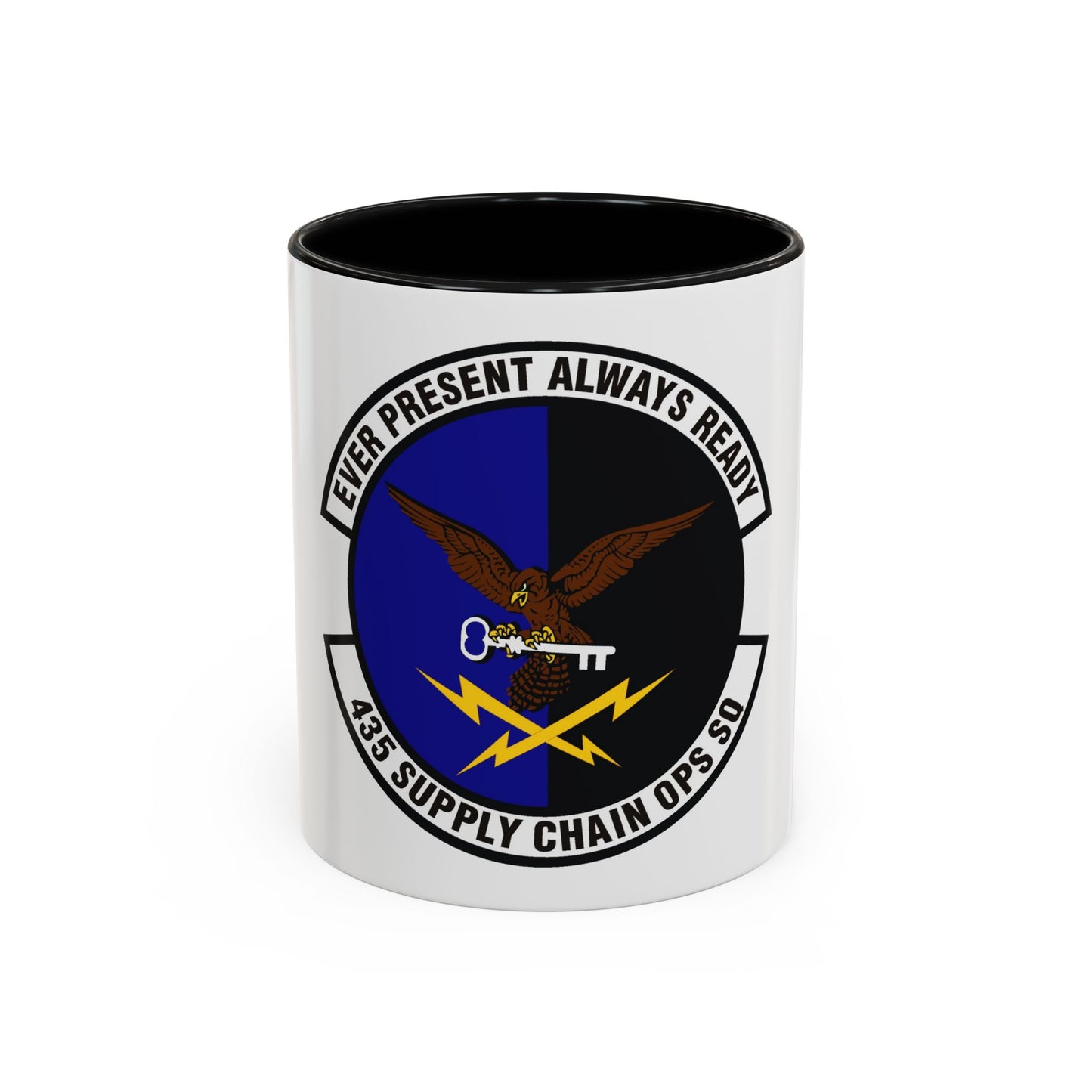 435th Supply Chain Operations Squadron (U.S. Air Force) Accent Coffee Mug