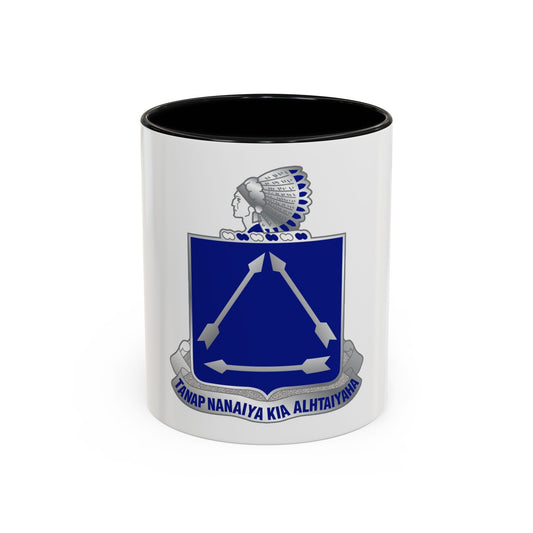 180 Cavalry Regiment (U.S. Army) Accent Coffee Mug