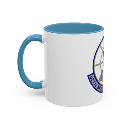 527th Space Aggressor Squadron (U.S. Air Force) Accent Coffee Mug