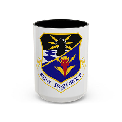 691 Intelligence Surveillance and Reconnaissance Group ACC (U.S. Air Force) Accent Coffee Mug