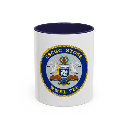 USCGC STONE WMSL 758 (U.S. Coast Guard) Accent Coffee Mug