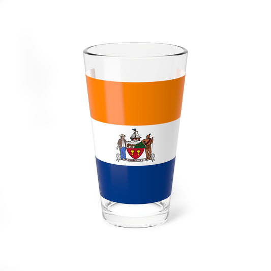 Flag of Albany New York (United States) Pint Glass 16oz