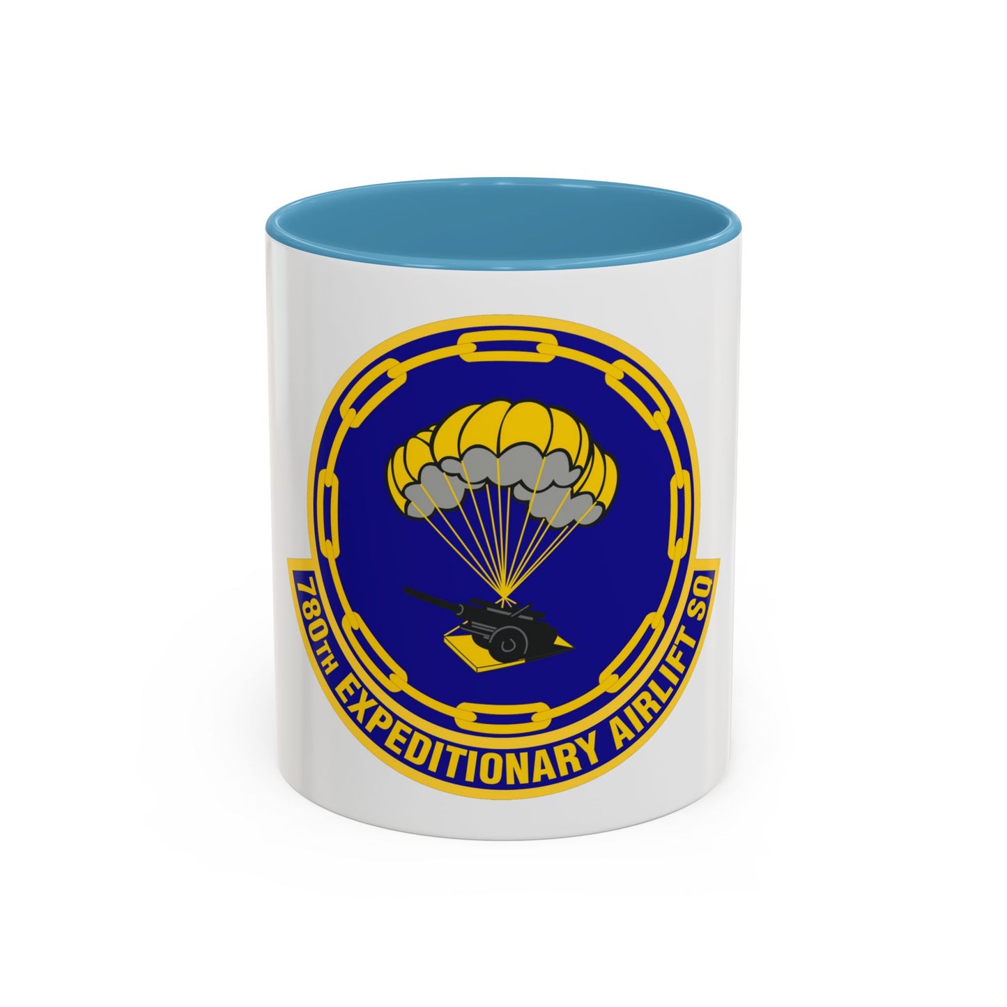 780th Expeditionary Airlift Squadron (U.S. Air Force) Accent Coffee Mug