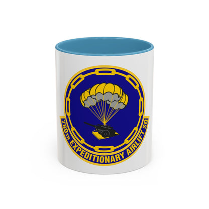 780th Expeditionary Airlift Squadron (U.S. Air Force) Accent Coffee Mug