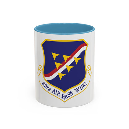 39th Air Base Wing (U.S. Air Force) Accent Coffee Mug