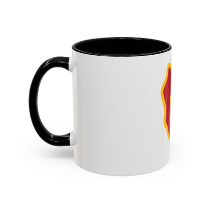 25th Infantry Division shoulder sleeve insignia (U.S. Army) Accent Coffee Mug
