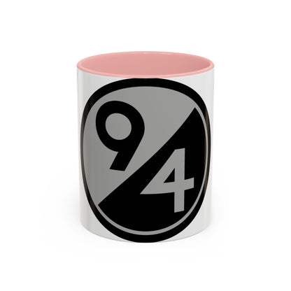 94th Regional Readiness Command SSI (U.S. Army) Accent Coffee Mug