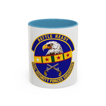 633d Security Forces Squadron (U.S. Air Force) Accent Coffee Mug