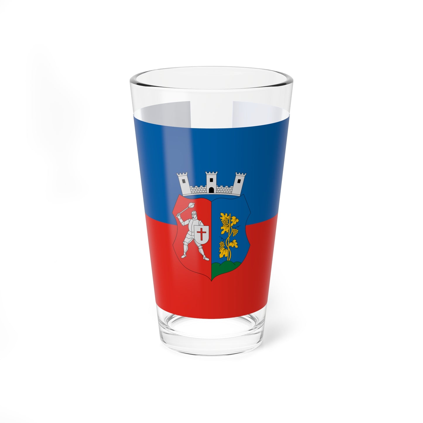 Flag of Csabrendek (Hungary) Pint Glass 16oz