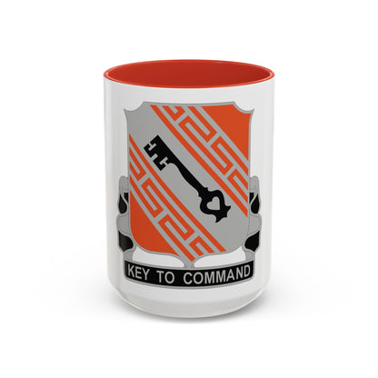 50 Signal Battalion (U.S. Army) Accent Coffee Mug