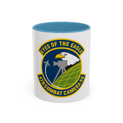 4 Combat Camera Squadron (U.S. Air Force) Accent Coffee Mug
